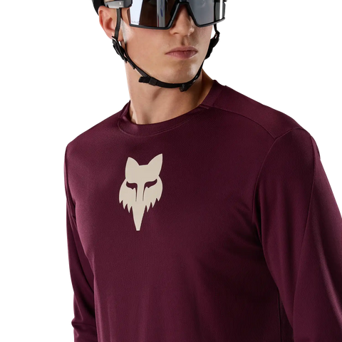 Ranger Fox Head Long Sleeve Jersey
