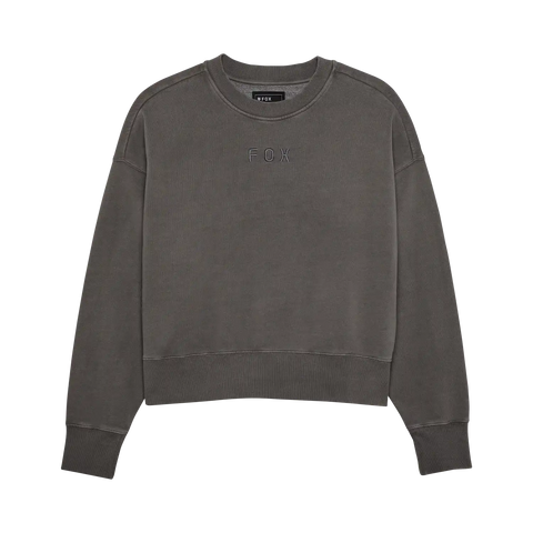 Womens Wordmark Oversized Crew Pullover