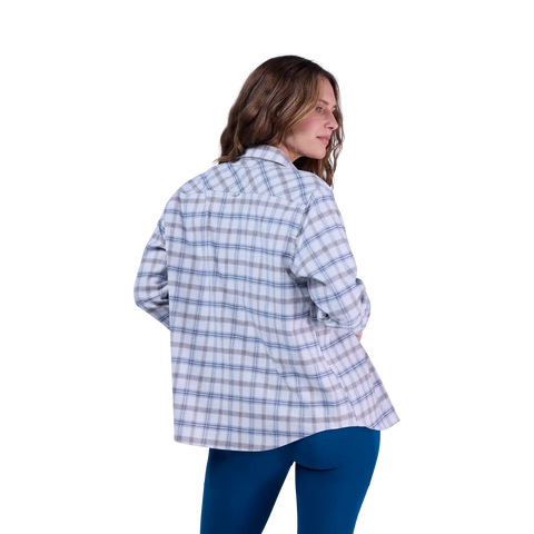 Womens Survivalist Core Flannel Long Sleeve Shirt
