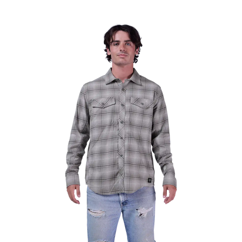 Survivalist Stretch Flannel Long Sleeve Shirt