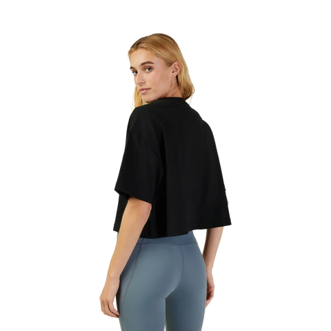 Womens Wordmark Premium Crop Tee