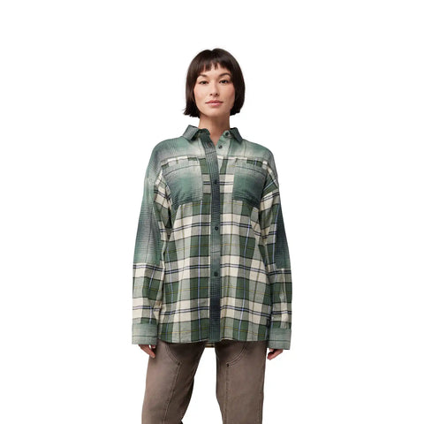 Womens Oversized Flannel Shirt