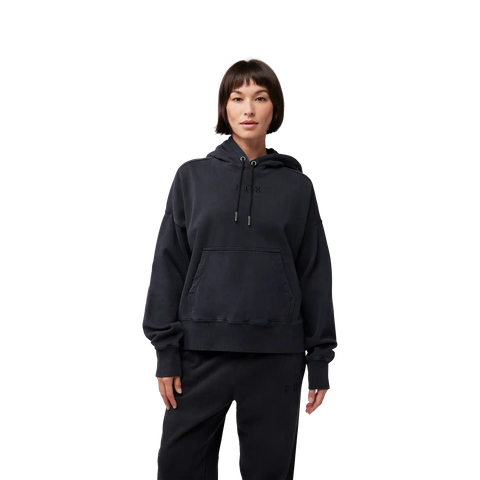 Womens Wordmark Oversized Pullover Hoodie