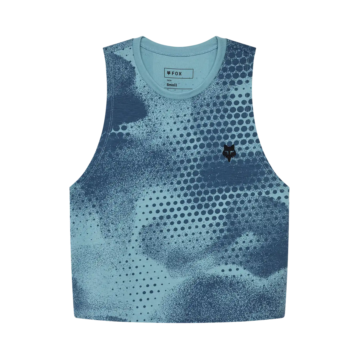 Womens AOP Biker Tech Tank
