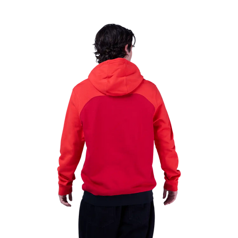 Fracture Paneled Pullover Hoodie