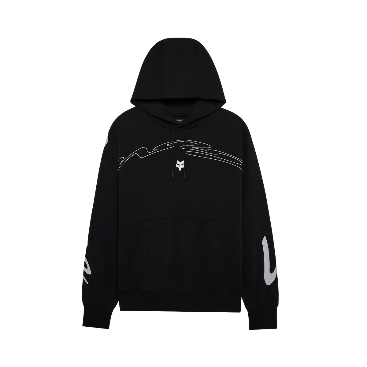 Energy Face Oversized Pullover Hoodie