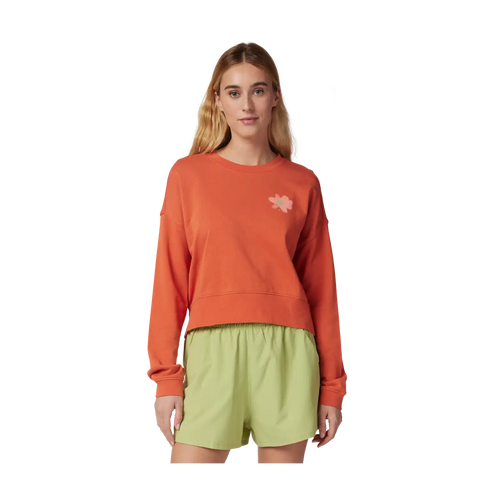 Womens Byrd Pullover Crew Sweatshirt