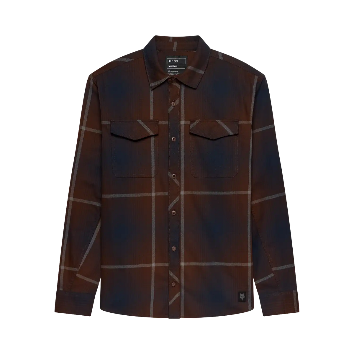 Survivalist Fire Long Sleeve Flannel Shirt