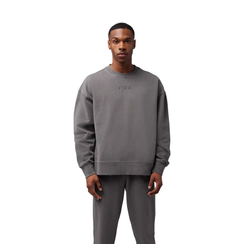 Wordmark Oversized Crew Pullover