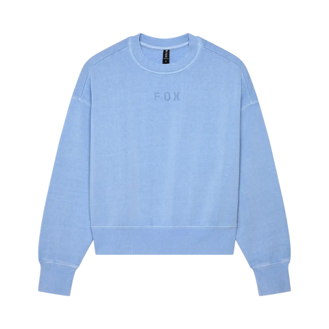 Womens Wordmark Oversized Crew Pullover