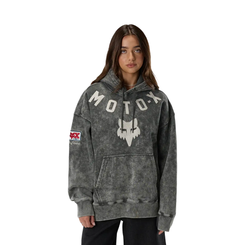 Moto-X Heavyweight Fleece Pullover Hoodie