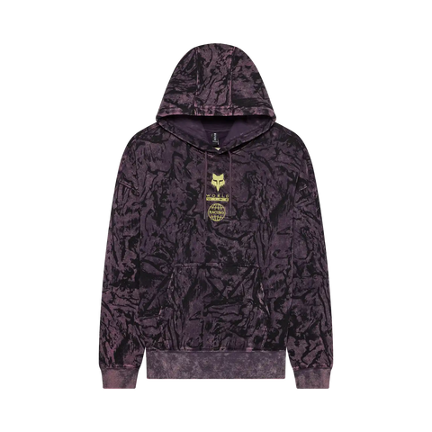 Image Print Fleece Pullover