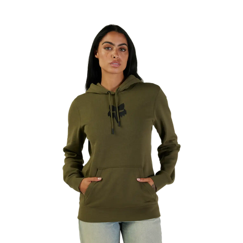 Womens Fox Head Pullover Hoodie