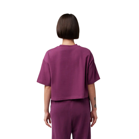 Womens Wordmark Premium Crop Tee