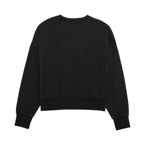 Womens Wordmark Oversized Crew Pullover