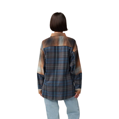 Womens Oversized Flannel Shirt