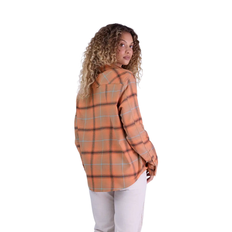 Womens Survivalist Stretch Flannel Long Sleeve Shirt