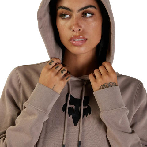 Womens Fox Head Pullover Hoodie