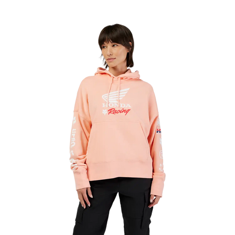 Womens Fox x Honda Oversized Pullover Hoodie