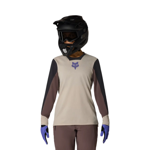 Womens Defend Long Sleeve Jersey Park