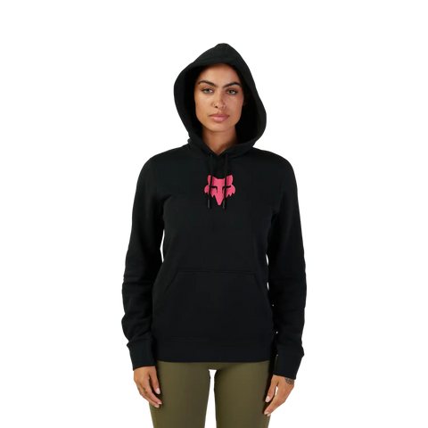 Womens Fox Head Pullover Hoodie
