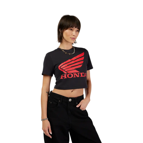 Womens Fox x Honda Baby Tee