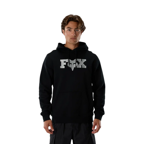 F Head X Fleece Pullover Hoodie