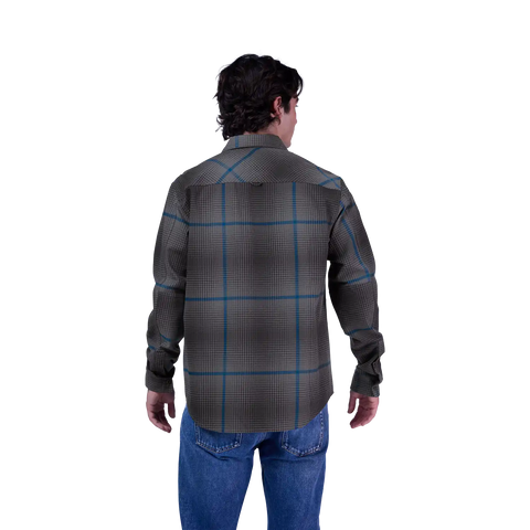 Survivalist Fire Long Sleeve Flannel Shirt