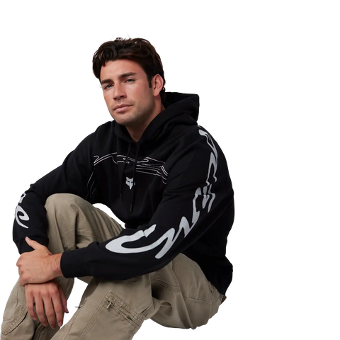 Energy Face Oversized Pullover Hoodie